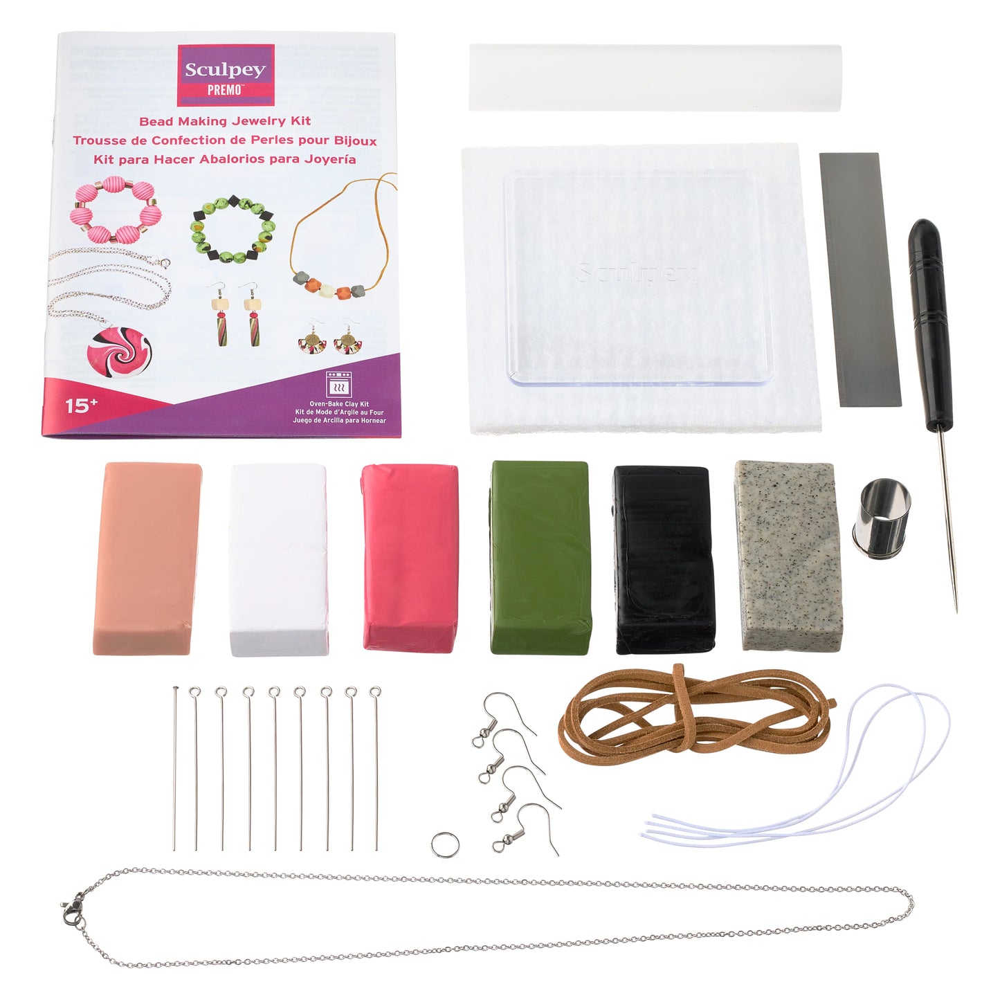 Sculpey Premo - Bead Making Jewellery Kit