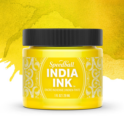 Speedball India Ink 29ml Canary