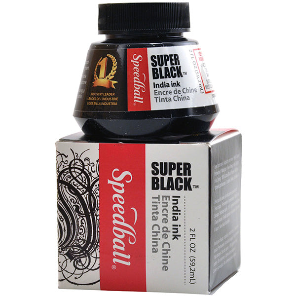 Speedball Indian Ink Black 2oz