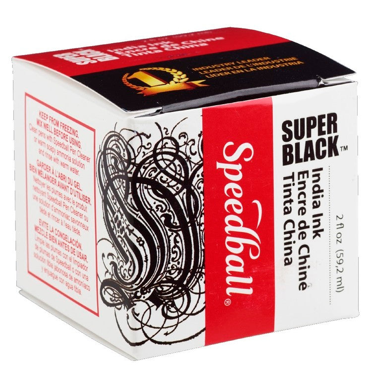 Speedball Indian Ink Black 2oz