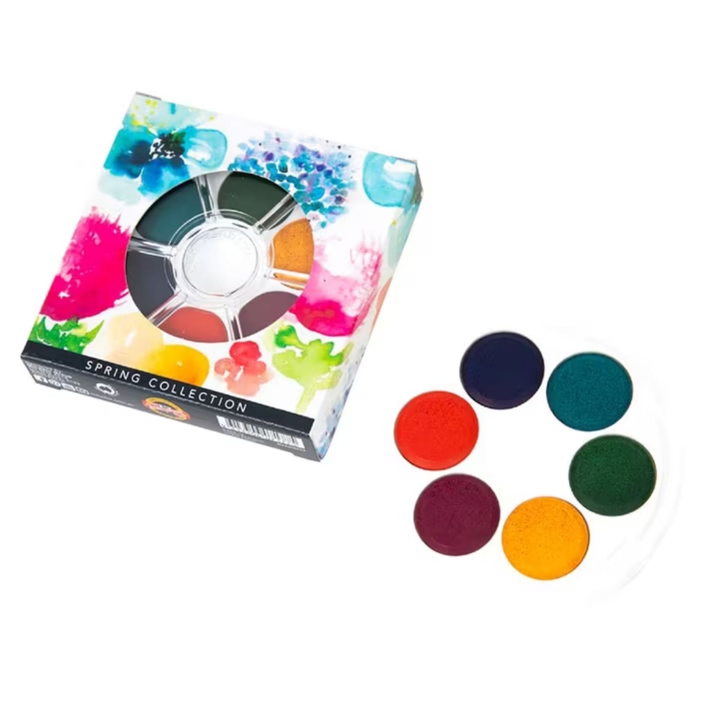 Micador for Artists Brilliant Watercolour Disc Set of 6