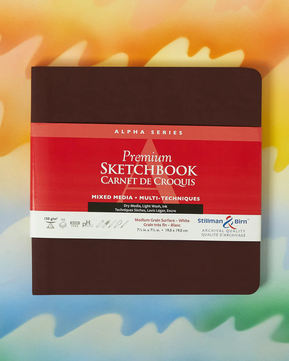 Stillman and Birn ALPHA Sketchbook Softcover Square