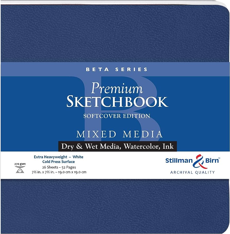 Stillman and Birn BETA Sketchbook Softcover Square