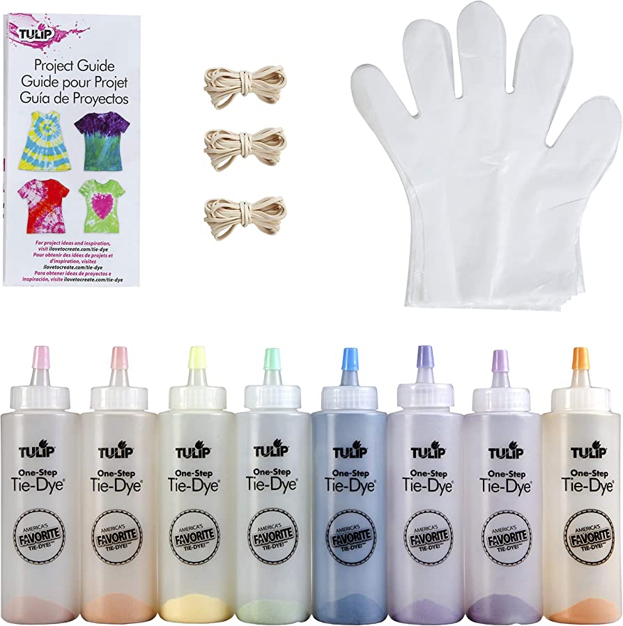 TULIP One Step Tie-Dye Kit 8 Ice Cream Colours