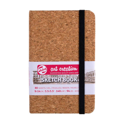 Talens Art Creation Hardback Sketchbook 140gsm 9x14cm Cork