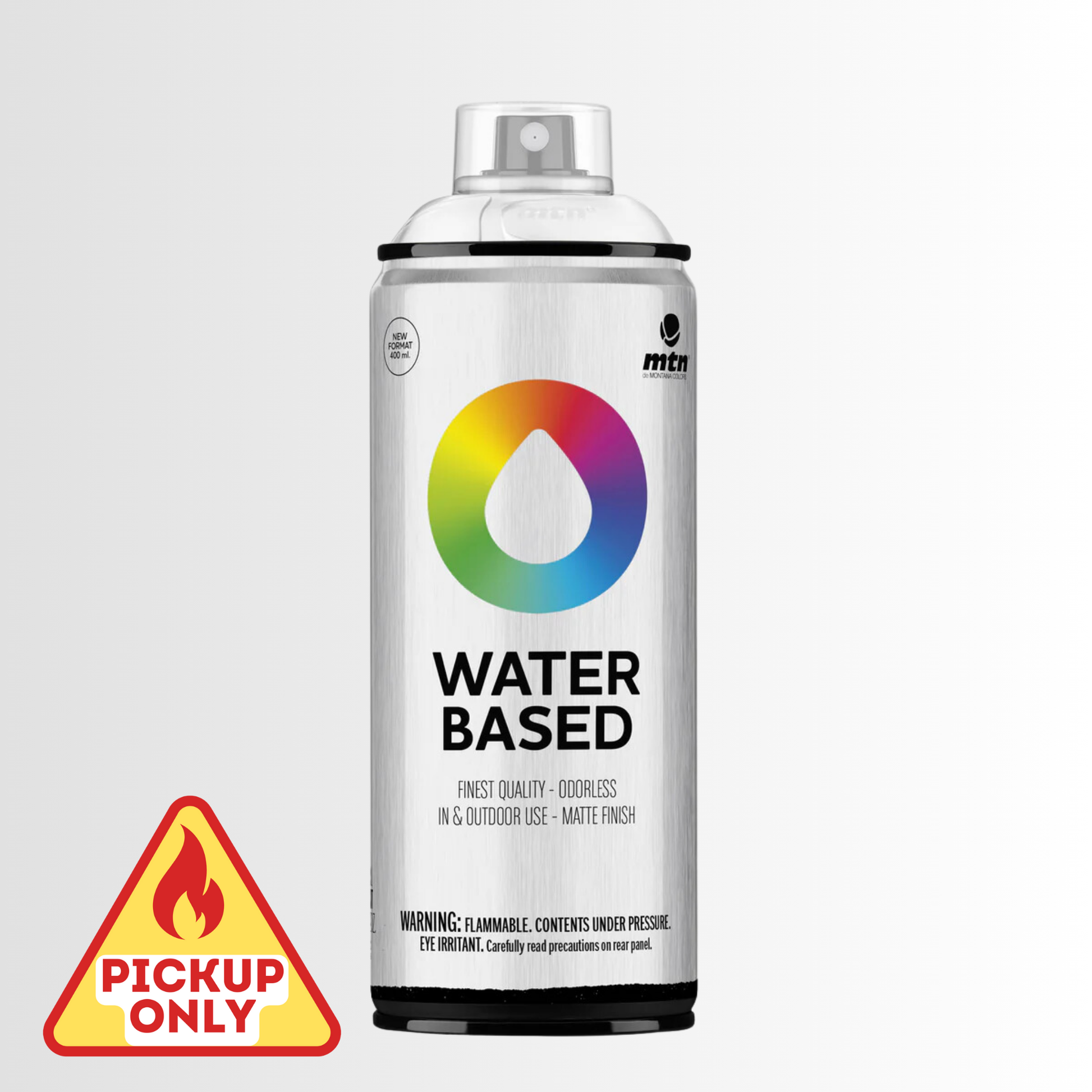 MTN Water-Based Spray Paint 400ml Transparent White