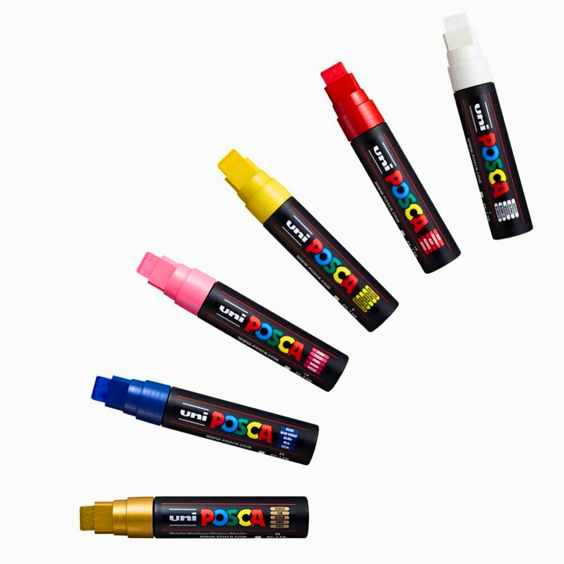 UNI POSCA 17K BROAD CHISEL TIP 15mm