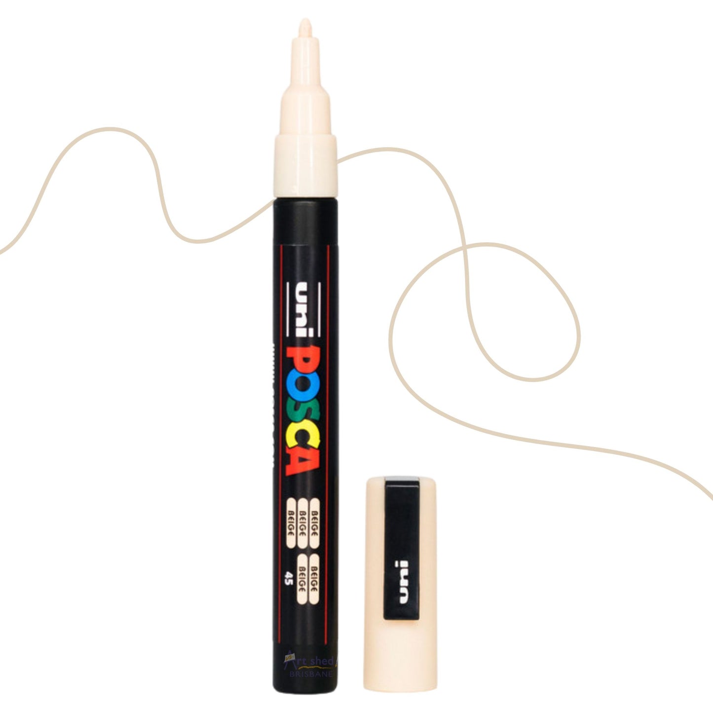 UNI POSCA 3M Fine BULLET 0.9 to 1.3mm Beige