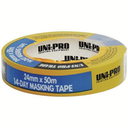 UniPro 14 Day Masking Tape 24mm x 50m