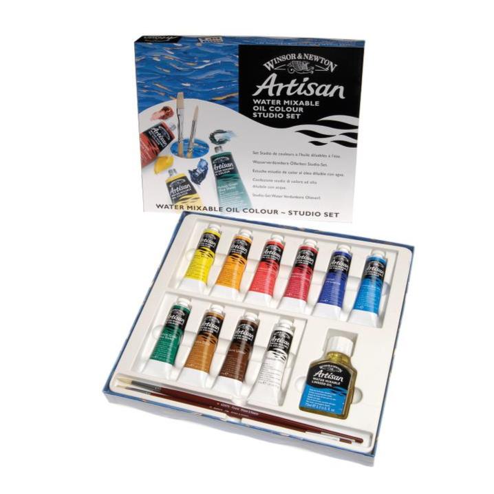 Winsor and Newton Artisan Oil Studio Set 14 pc - Winsor and Newton