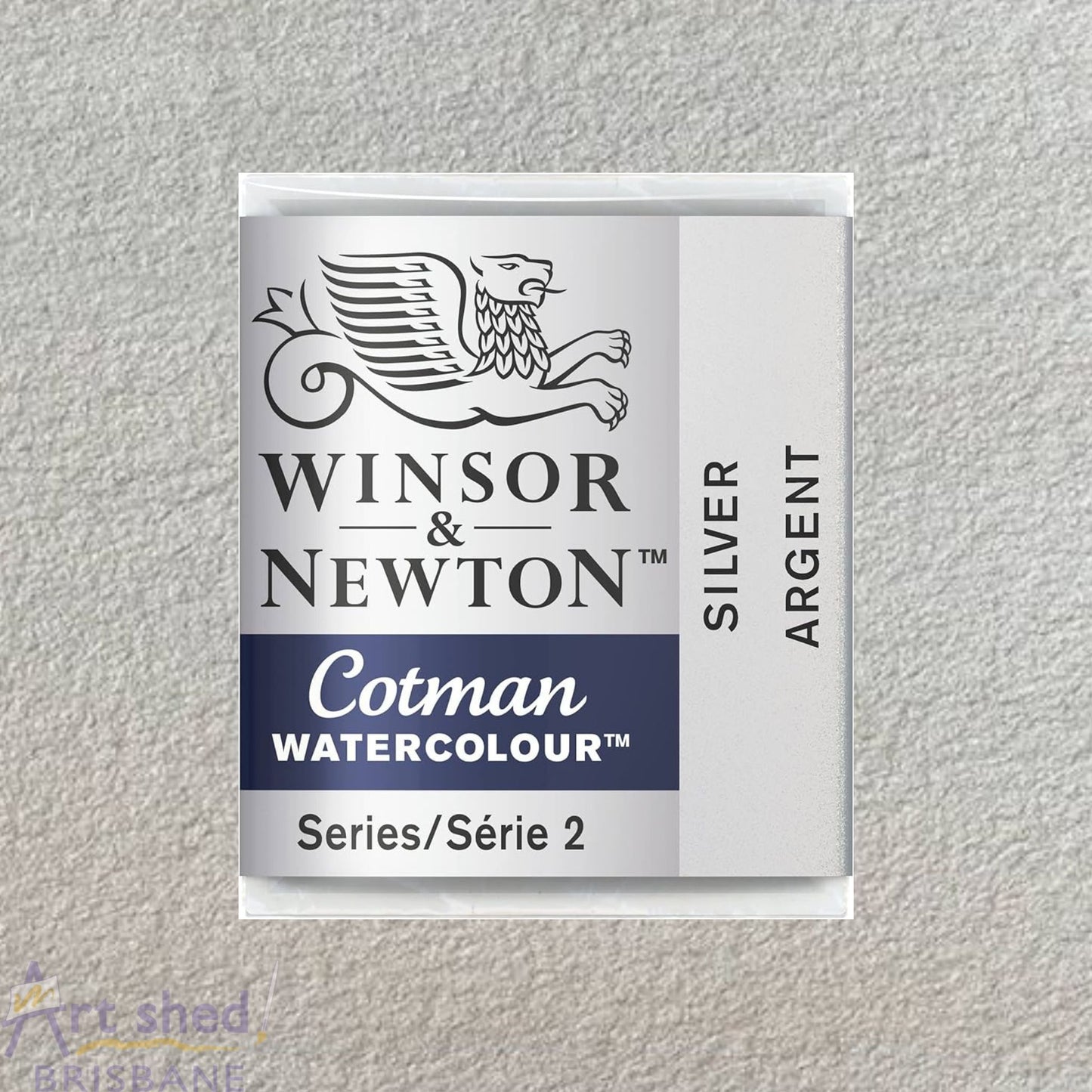 Winsor and Newton Cotman Watercolour Metallic Half Pan Silver