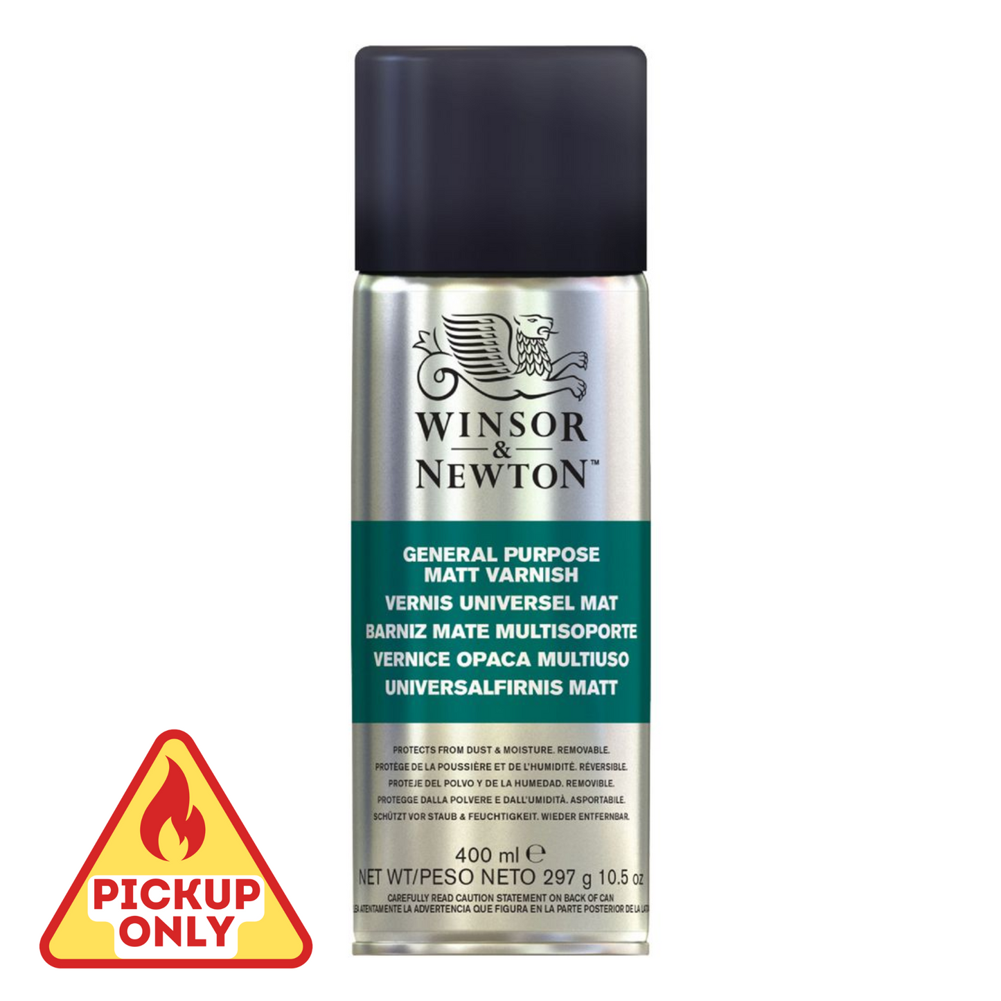 Winsor and Newton General Purpose Spray Varnish 400ml Matt