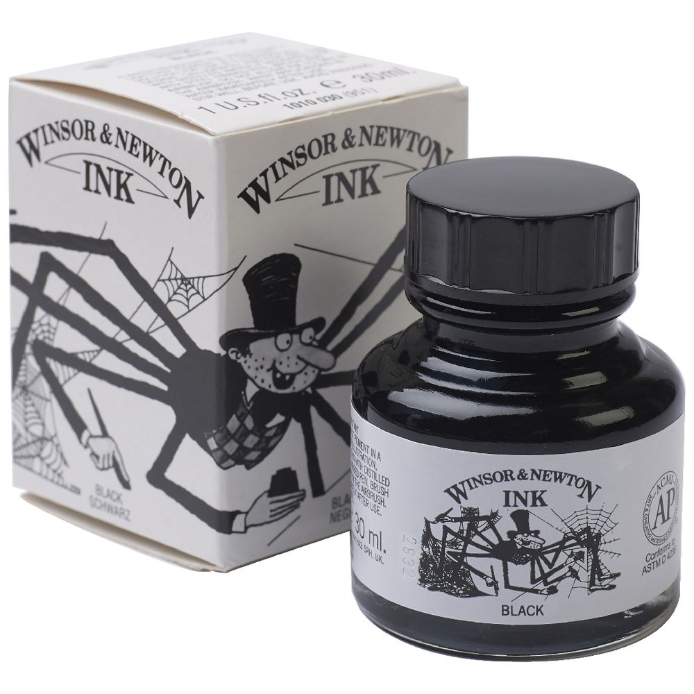 Winsor and Newton Liquid Indian Ink