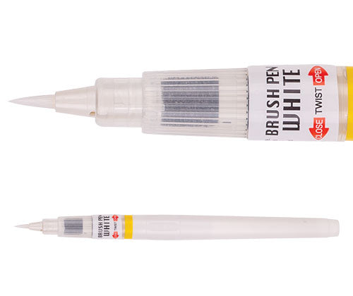 ZIG BRUSH PEN WHITE