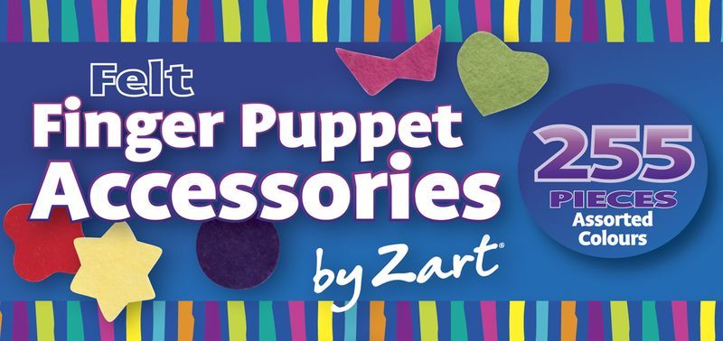 Zart Felt Finger Puppet Accessories Pkt 255