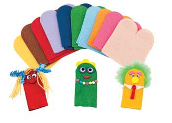 Zart Felt Finger Puppets Pkt 30