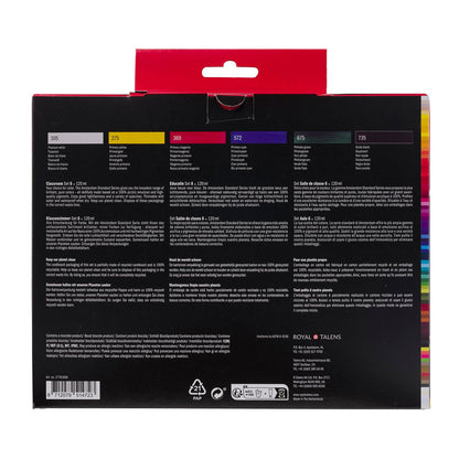 Amsterdam Acrylic Classroom Set 6 x 120ml