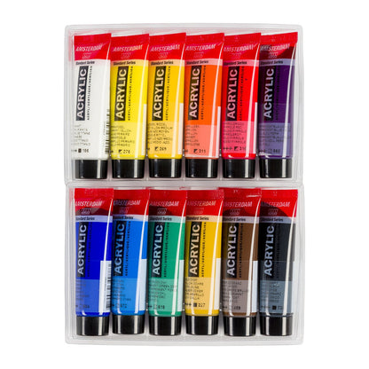 Amsterdam Acrylic General Selection 12 x 20ml