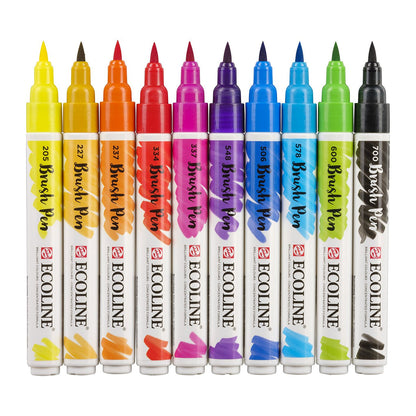 ECOLINE Brushpen Set of 10