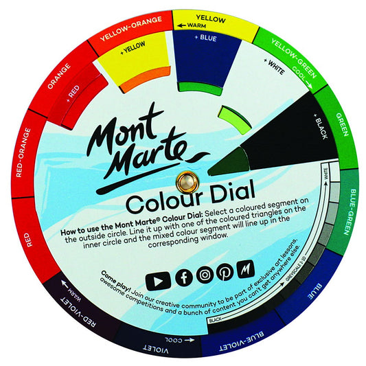 Mont Marte Mini Colour Wheel Dial