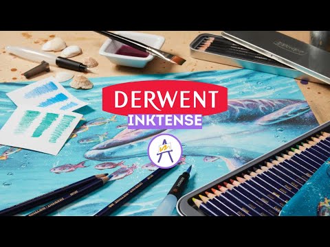 Derwent Inktense Pencil Tin of 100 Assorted Derwent 2