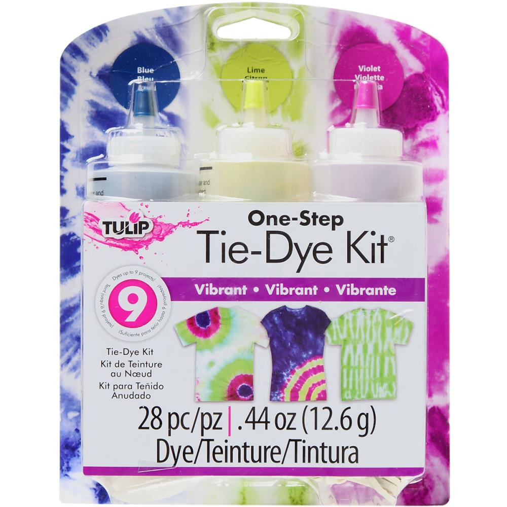 Tulip One Step Tie-Dye Kit 3 Colours - Vibrant