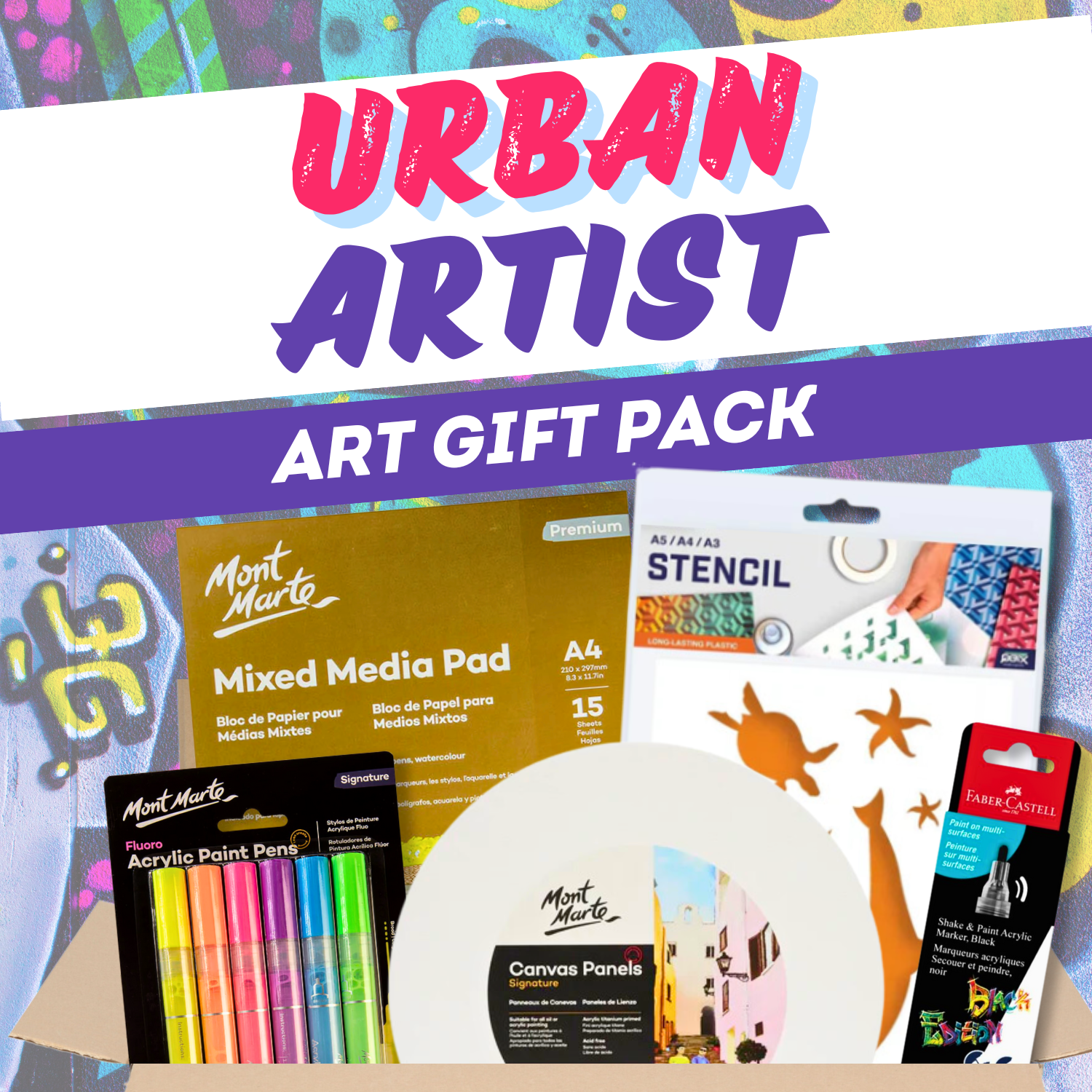 Urban Artist Deluxe Paint Marker Pack