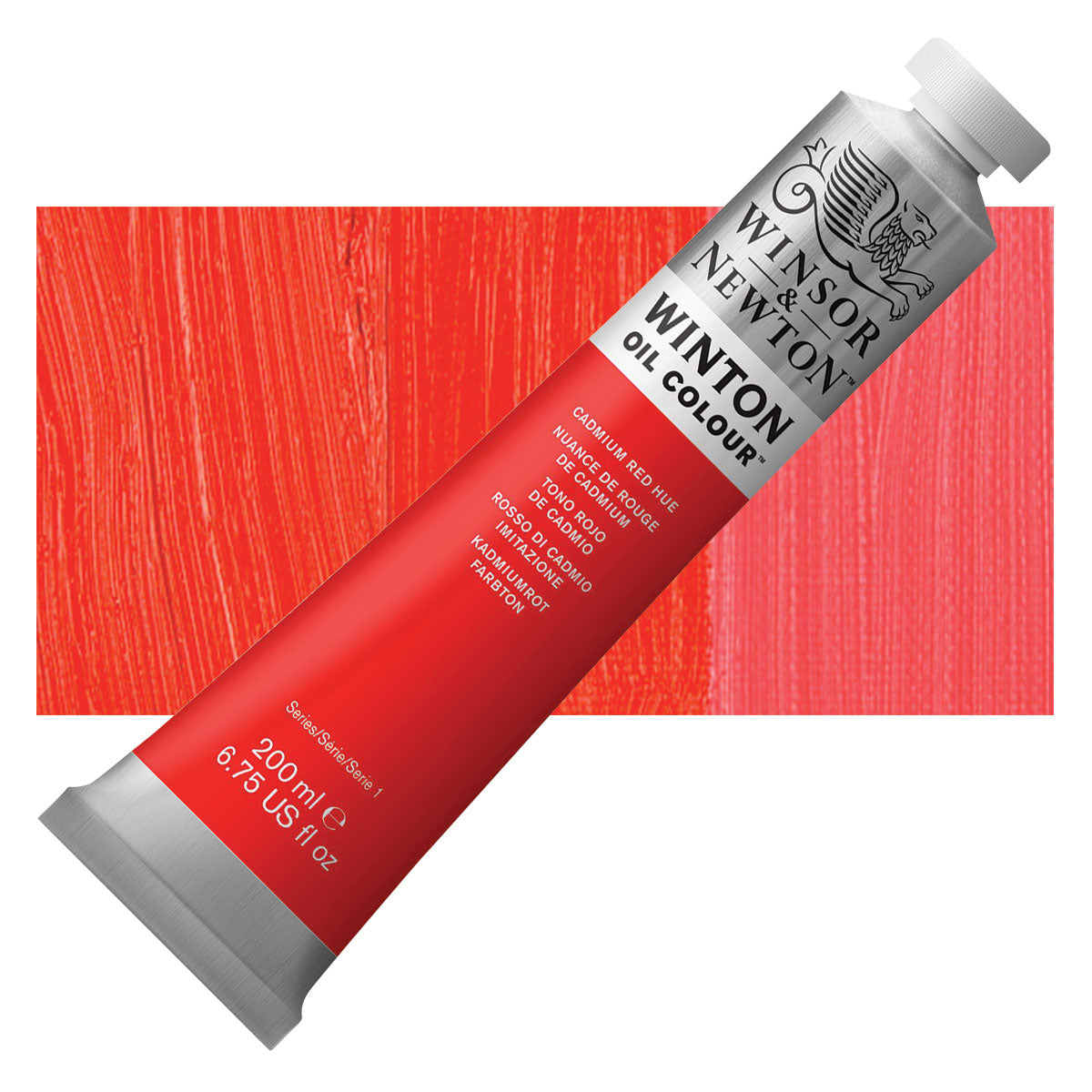 Winsor and Newton Winton Oil Colour 200ml Cadmium Red Hue