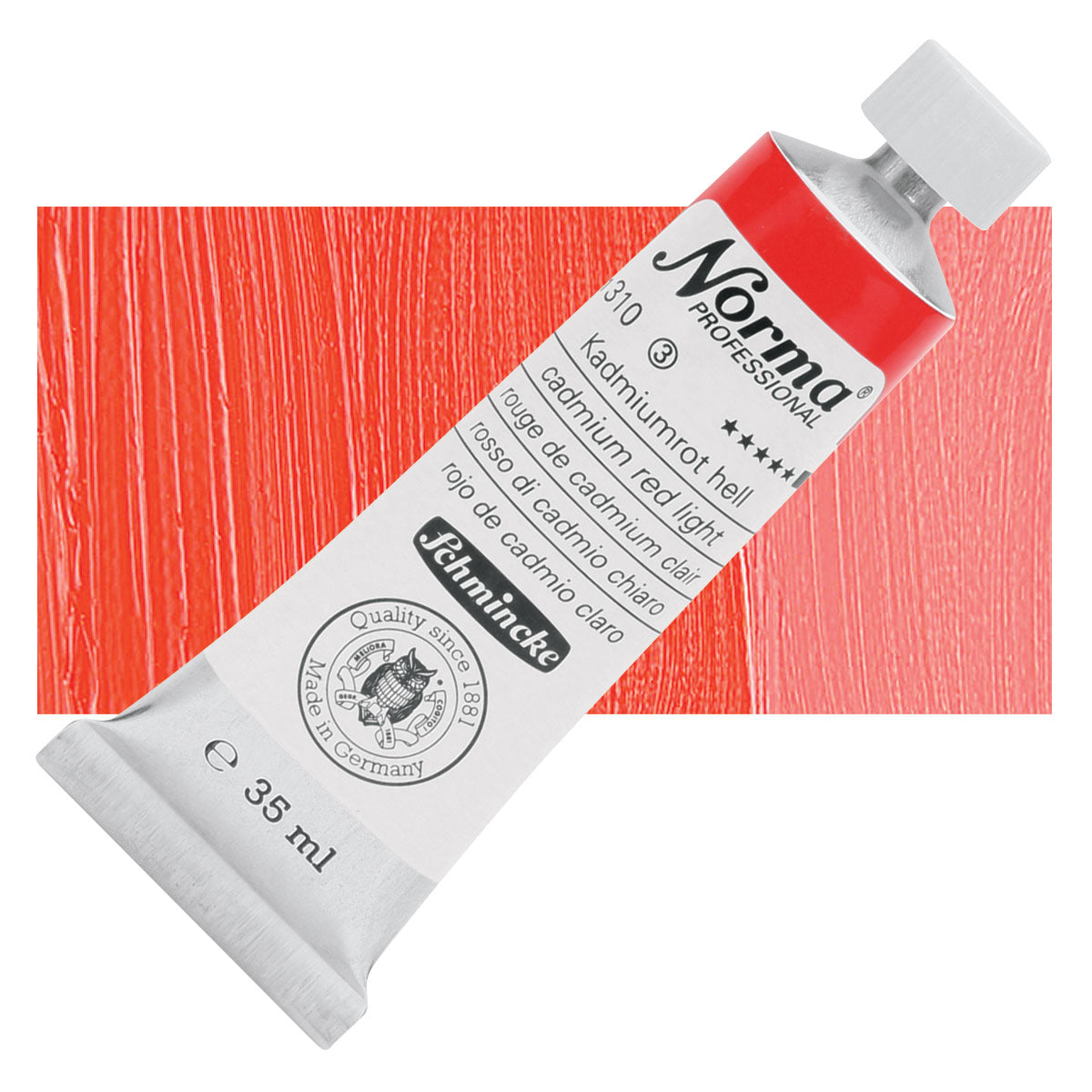 SCHMINCKE Norma Professional Oil 35ml S3 Cadmium Red Light