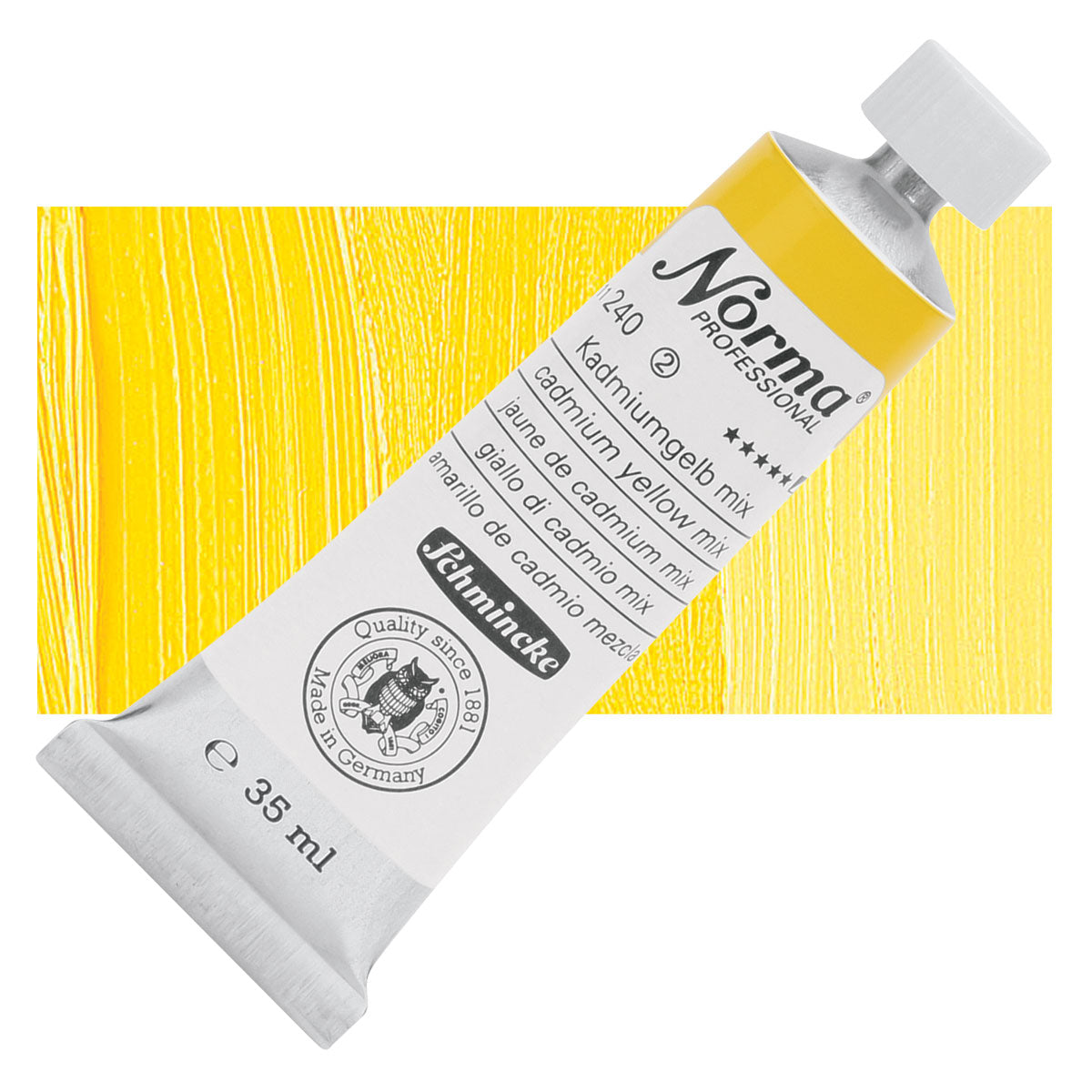 SCHMINCKE Norma Professional Oil 35ml S2 Cadmium Yellow Mix