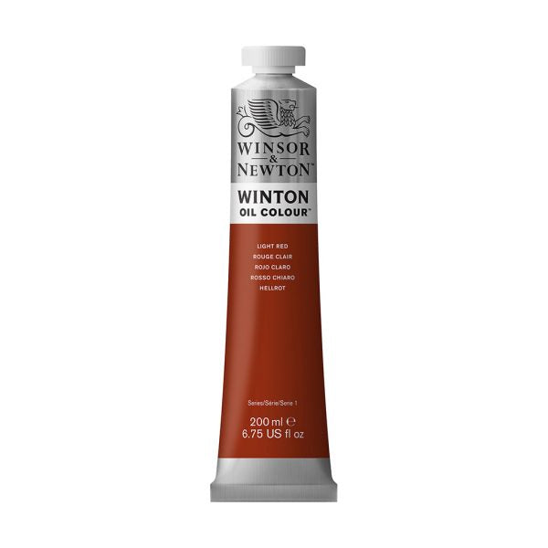 Winsor and Newton Winton Oil Colour 200ml Light Red