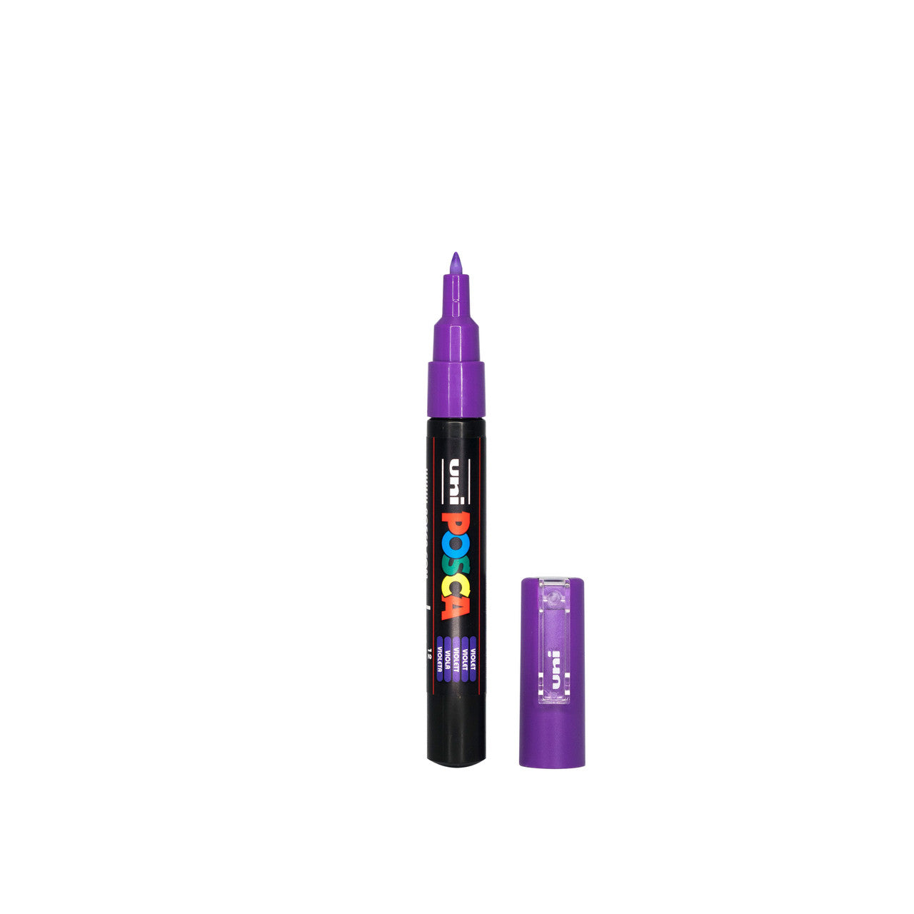 UNI POSCA 1M EXTRA FINE POLYTIP 0.7mm VIOLET