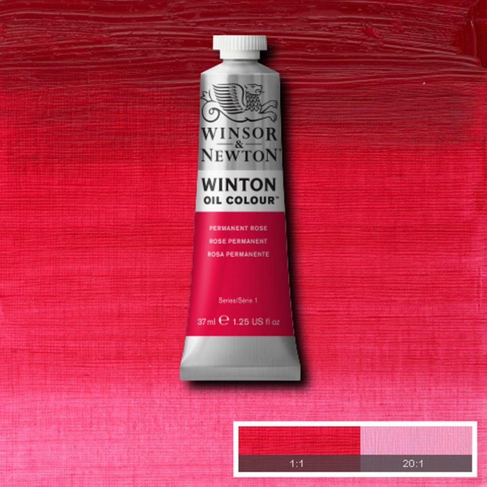 Winsor and Newton Winton Oil Colour 37ml Permanent Rose