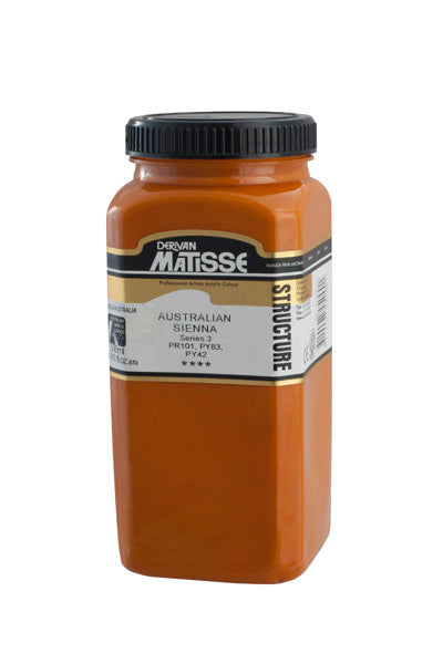 MATISSE STRUCTURE ACRYLIC 500ml S3 AUSTRALIAN SIENNA