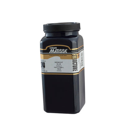 MATISSE STRUCTURE ACRYLIC 500ml S2 MIDNIGHT BLUE