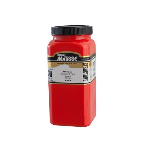 MATISSE STRUCTURE ACRYLIC 500ml S7 MATISSE SCARLET DPP