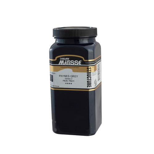 MATISSE STRUCTURE ACRYLIC 500ml S2 Paynes Grey