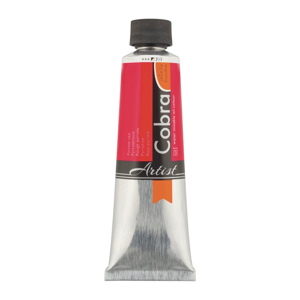 COBRA Water Mixable Oil 150ml S3 Pyrrole Red