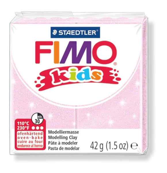 Staedtler FIMO Kids Polymer Clay 42gm Pearl Light Pink