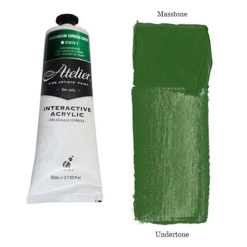 Atelier Interactive Acrylic 80ml S2 Chromium Green Oxide