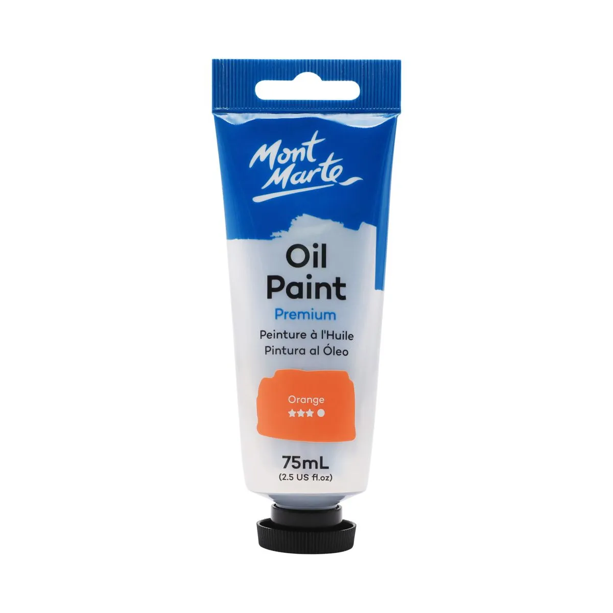 Mont Marte Oil Paint 75ml ORANGE