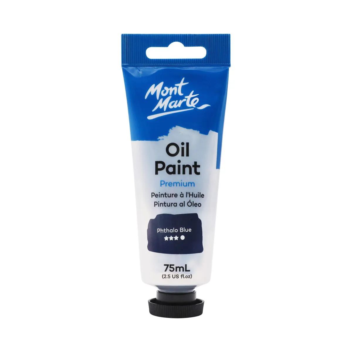 Mont Marte Oil Paint 75ml PHTHALO BLUE