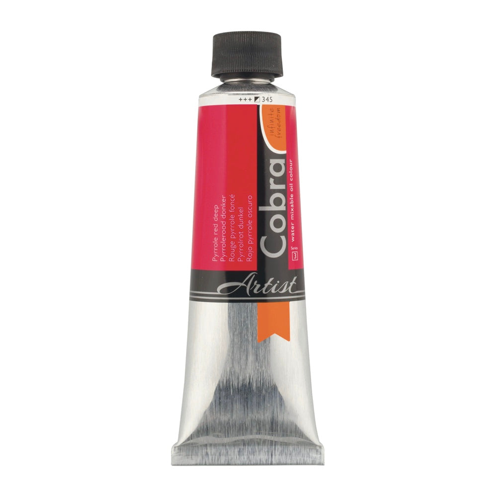 COBRA Water Mixable Oil 150ml S3 PYRROLE RED DEEP