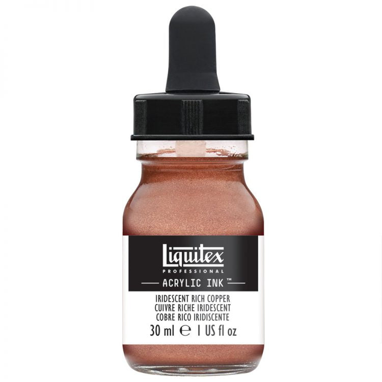 Liquitex Acrylic Ink 30ml Iridescent Rich Copper