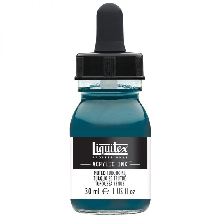 Liquitex Acrylic Ink 30ml MUTED TURQUOISE