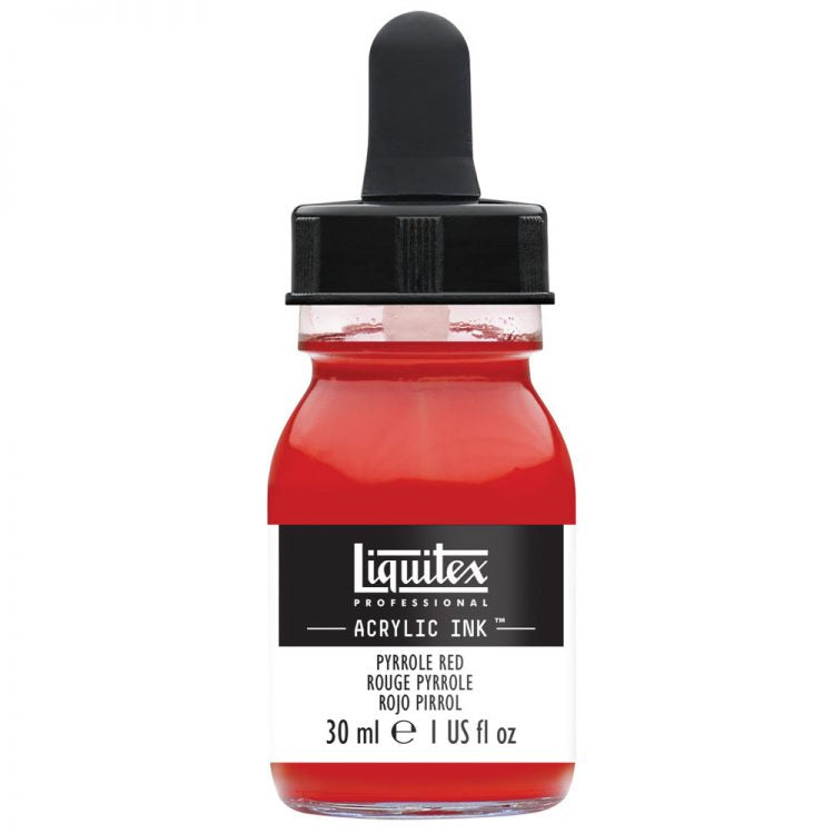 Liquitex Acrylic Ink 30ml Pyrrole Red