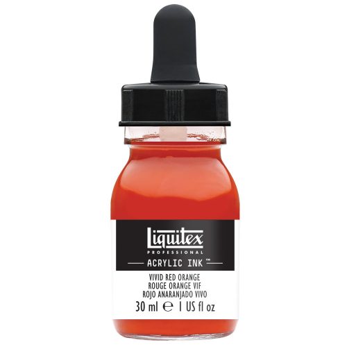 Liquitex Acrylic Ink 30ml Vivid Red Orange