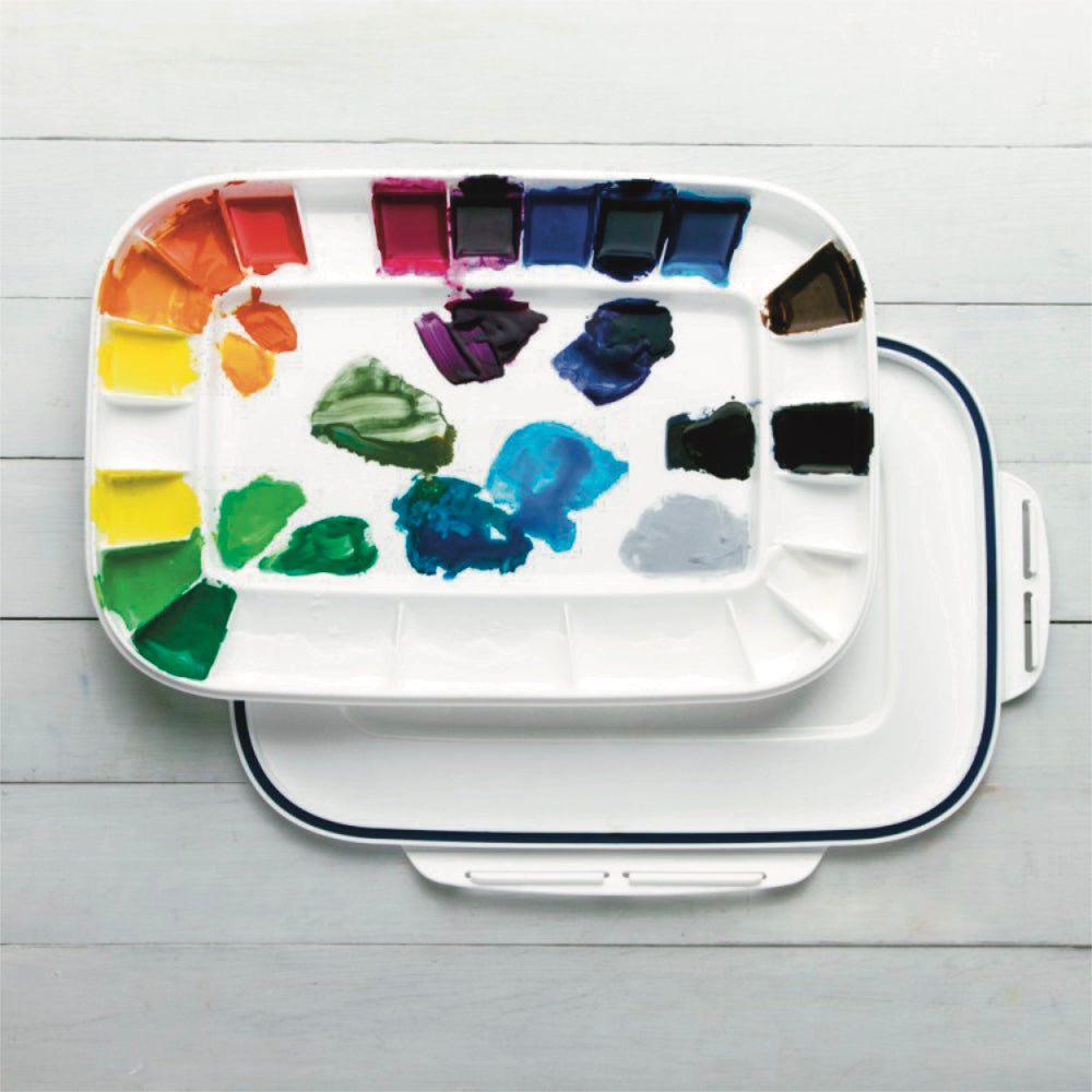 Mijello Airtight Acrylic/Oil Palette 25 Well