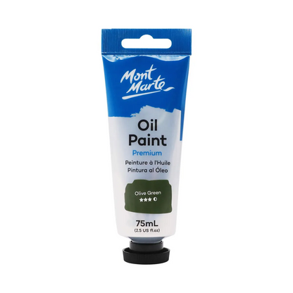 Mont Marte Oil Paint 75ml Olive Green