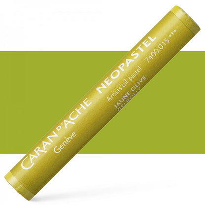 Caran DAche NEOPASTEL Oil Pastel Olive Yellow 015